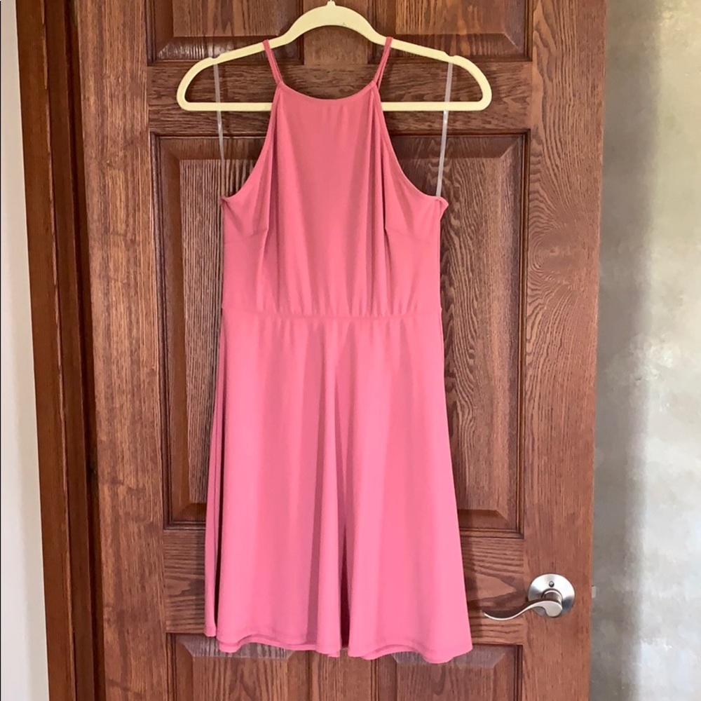 Dusty rose dress